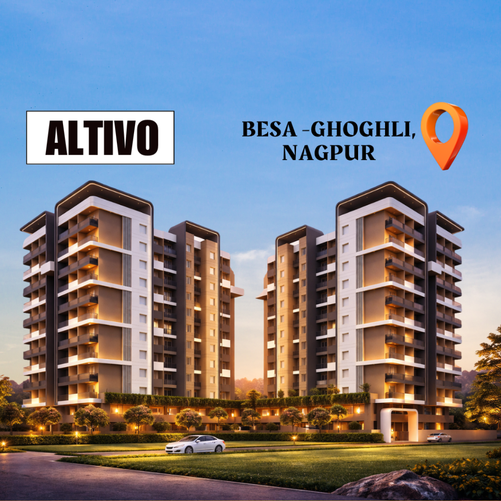 2 BHK flats in besa ghoghli nagpur